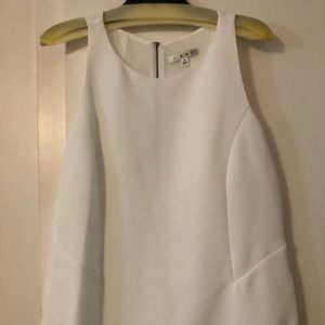 Cabi white lined sleeveless blouse